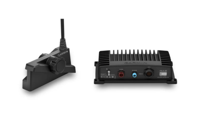 Transducer de proa Garmin Panoptix: visão frontal em tempo real