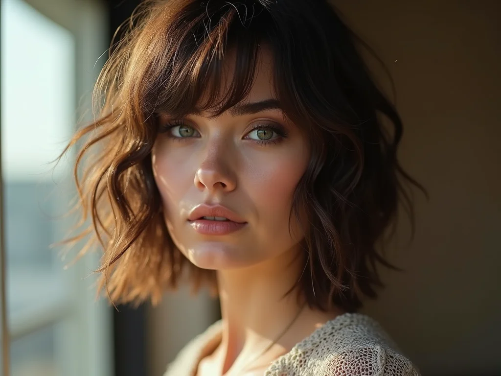 Corte Médio Repicado com Franja: O Guia Completo Corte Médio Repicado com Franja: O Guia Completo