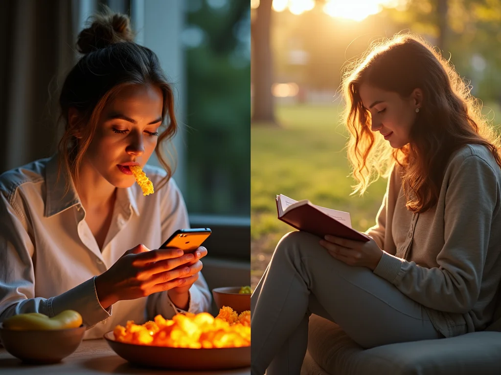 Dopamina Barata: Prazeres Rápidos vs. Felicidade Duradoura Dopamina Barata: Prazeres Rápidos vs. Felicidade Duradoura