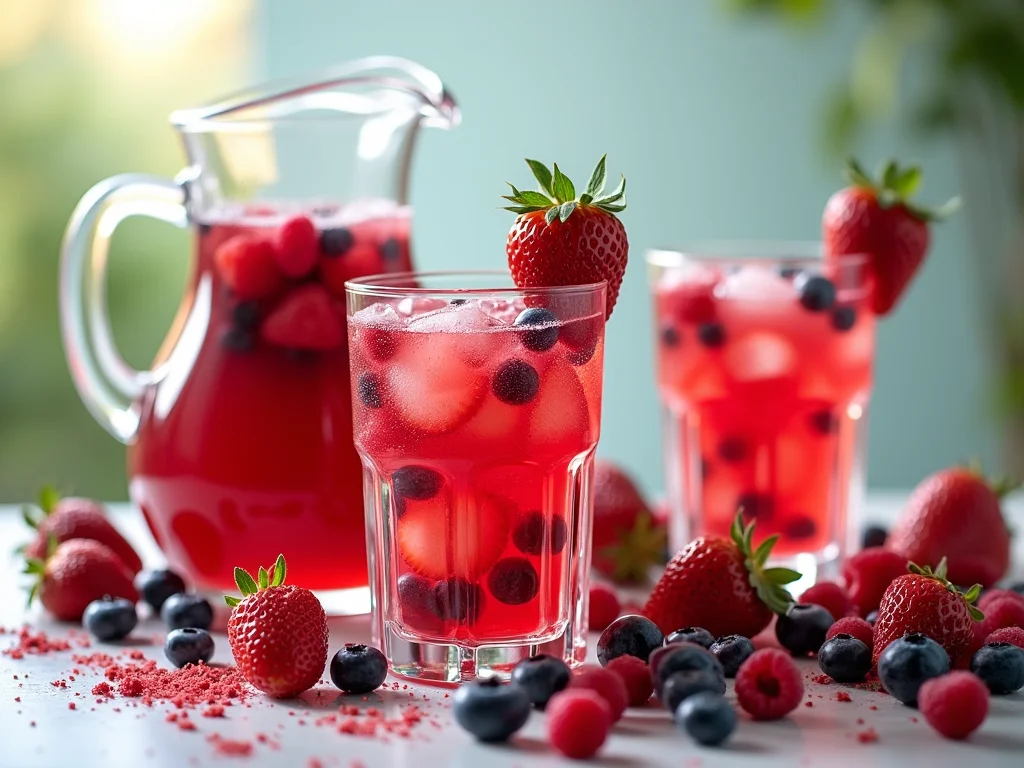 Sucos de Frutas Vermelhas: Deliciosos e Cheios de Saúde Sucos de Frutas Vermelhas: Deliciosos e Cheios de Saúde