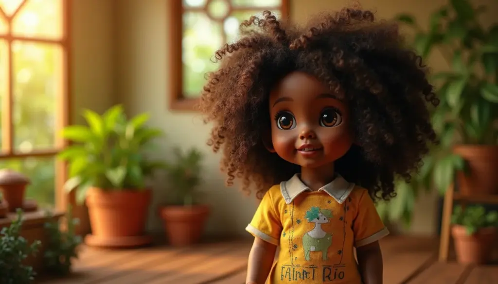 Boneca Negra Cabelo Cacheado: o visual que sua filha ama [Guia 2026]