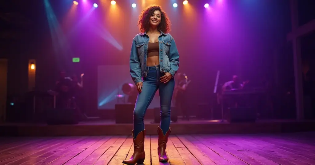 Bota texana ou coturno show sertanejo: escolha certa sem arrependimento Bota texana ou coturno show sertanejo: escolha certa sem arrependimento