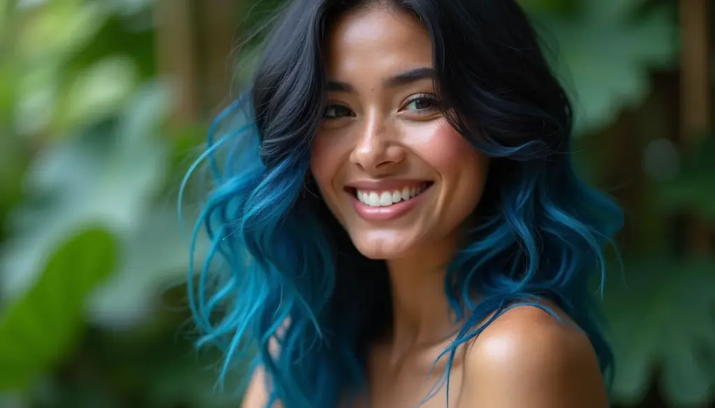 Cabelo Azul Escuro Pontas: o visual ousado que você precisa [2026]