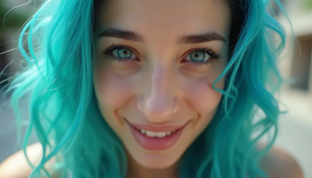 Cabelo Azul Turquesa Pontas: A Tendência Chique de 2026