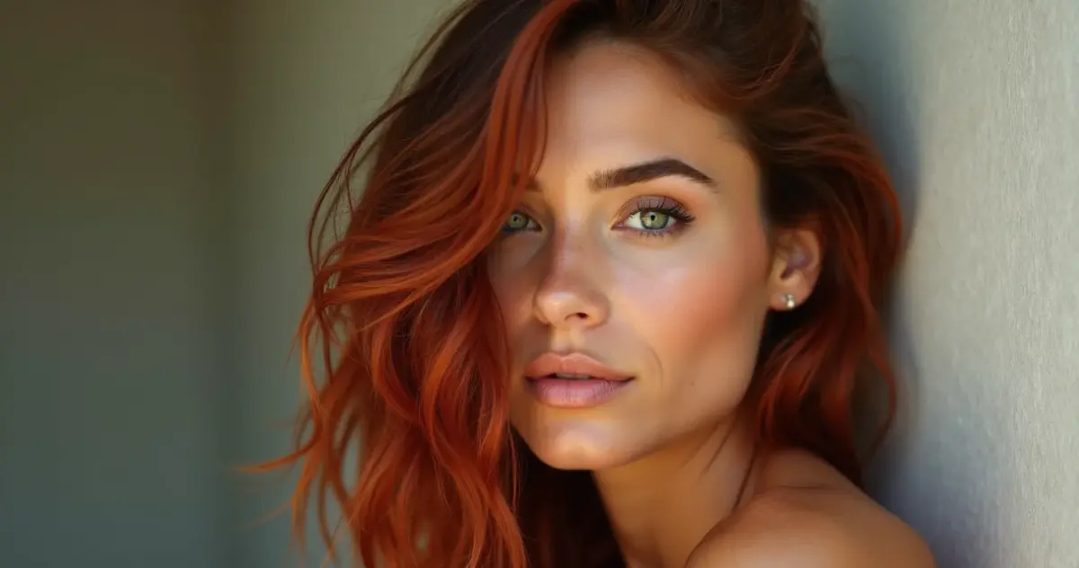 Cabelo castanho claro com californiana vermelha: O segredo revelado!