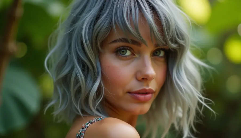 Cabelo com luzes acinzentadas ombré: o look 2026 que você precisa ver