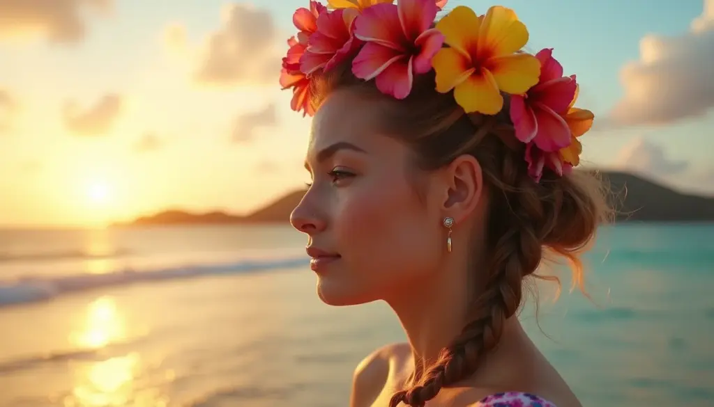 Penteados Festa Havaiana: Crie Looks Incríveis em Minutos! Penteados Festa Havaiana: Crie Looks Incríveis em Minutos!
