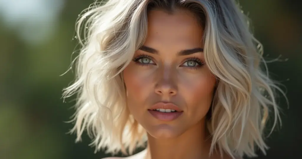 Cabelo Medio com Luzes Platinada: o brilho que você sonha [Guia Completo]