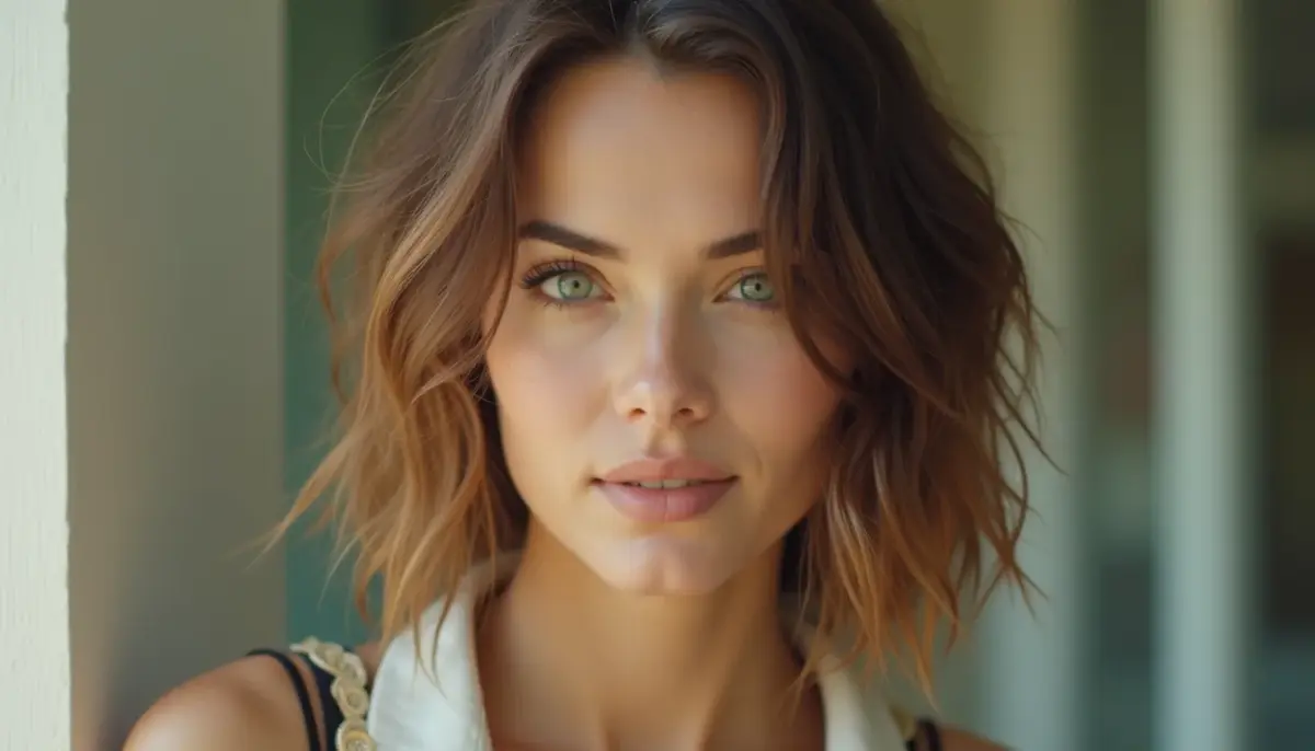 Cabelo Medio Repicado: O Corte Que Definiu 2026 Cabelo Medio Repicado: O Corte Que Definiu 2026