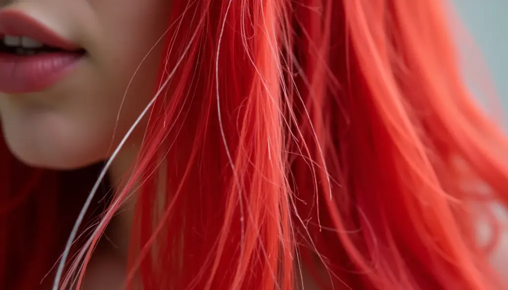 Cabelo Vermelho com Mechas Brancas: O Visual Chique de 2026!