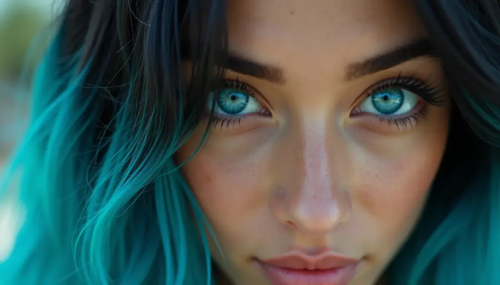 Californiana Azul Turquesa em Cabelo Preto: O Guia 2026 Californiana Azul Turquesa em Cabelo Preto: O Guia 2026