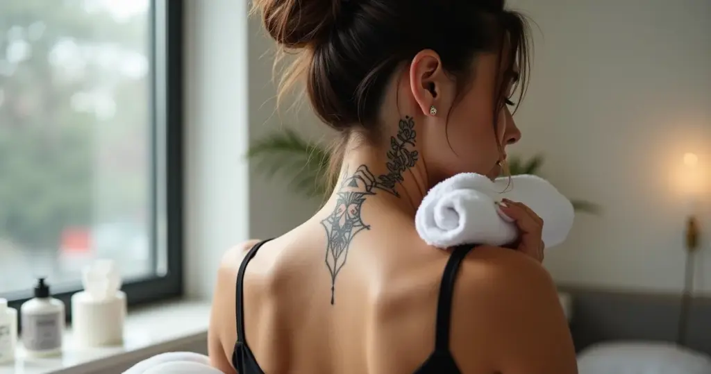 Cicatrização tatuagem nuca cuidados essenciais: protocolo que ninguém te conta