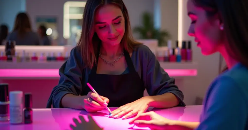 Como aplicar pó neon em unhas de gel com brilho que não sai Como aplicar pó neon em unhas de gel com brilho que não sai