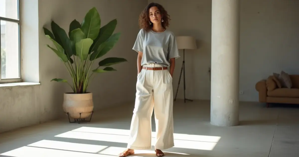 13 Truques de Styling: Como Combinar Calça Wide Leg com T-Shirt Oversized 13 Truques de Styling: Como Combinar Calça Wide Leg com T-Shirt Oversized