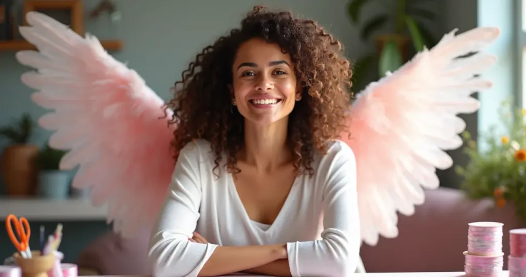 Como fazer asas de cupido para fantasia feminina por menos de R$ 30