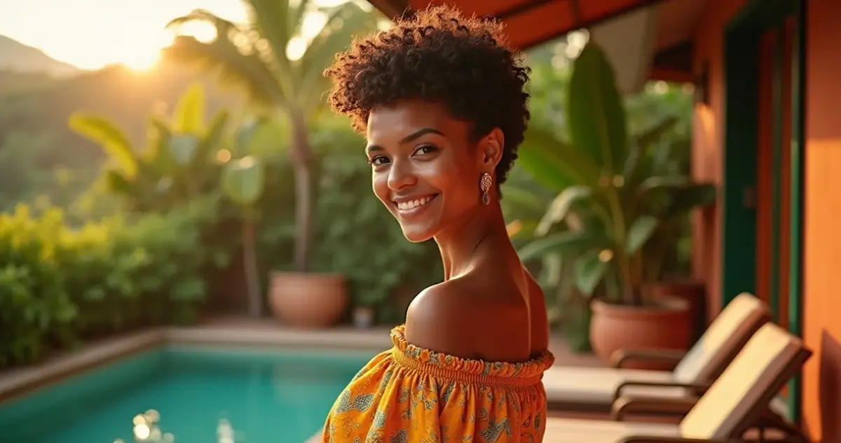 25 Cortes de Cabelo Crespo Curto Feminino que Vão Transformar Seu Visual