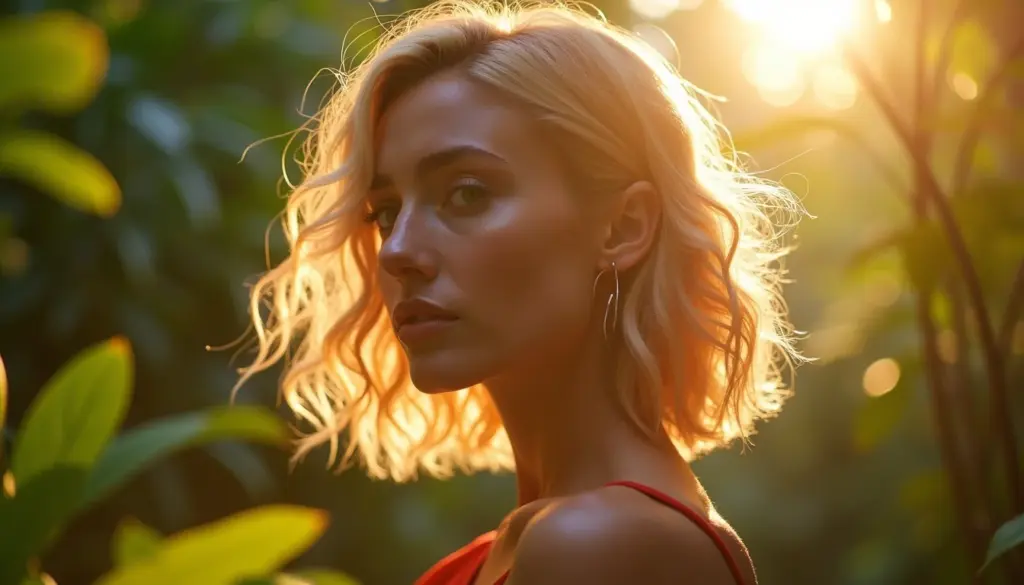 Corte de cabelo u repicado nas pontas: o segredo que afina o rosto