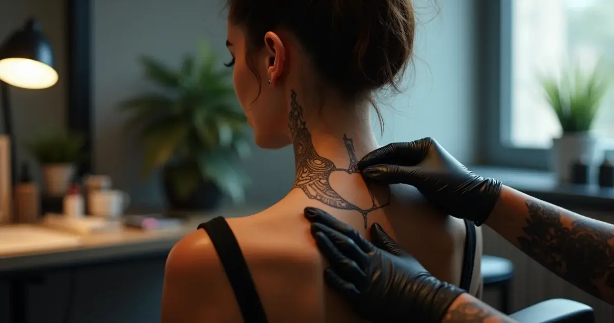Dor tatuagem nuca como aliviar: o método que vai te salvar na cadeira