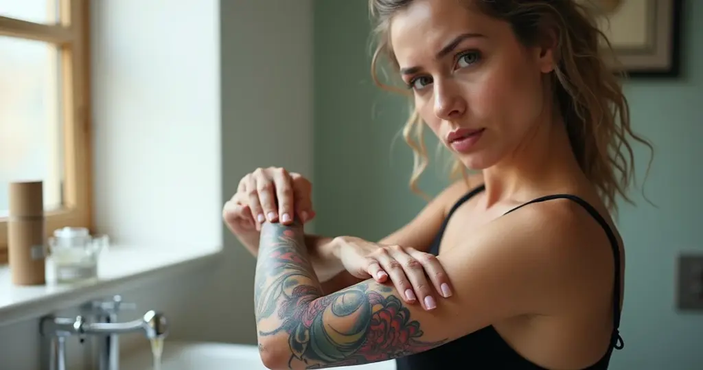 Erros comuns ao cuidar tatuagem descascando: evite que sua arte vire falha