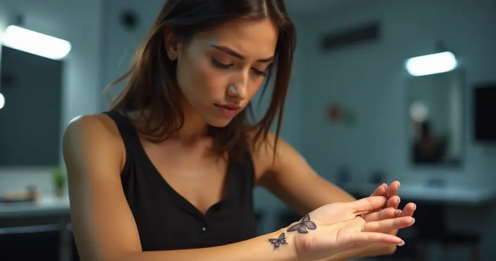 Erros comuns tatuagem borboleta pequena: evite que sua tatuagem borre