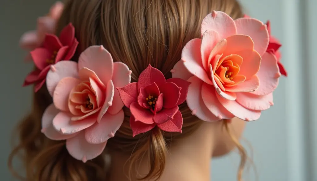 Flores de Feltro Para Cabelo: Looks Incríveis que Você Precisa Ver em 2026 Flores de Feltro Para Cabelo: Looks Incríveis que Você Precisa Ver em 2026