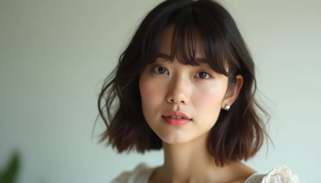 Franjinha Para Rosto Redondo: Os Cortes Que Afinam em 2026 Franjinha Para Rosto Redondo: Os Cortes Que Afinam em 2026