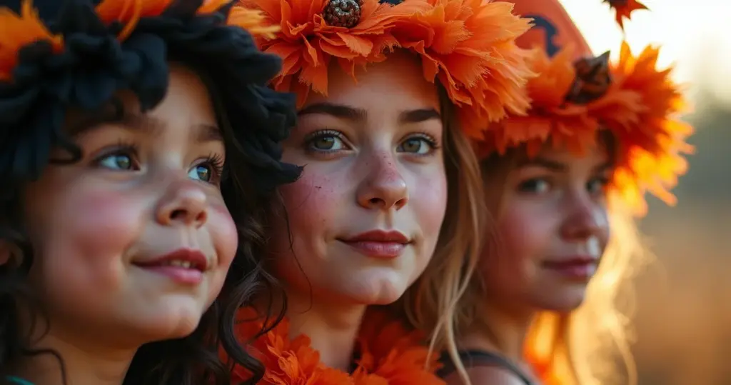 Ideia de Fantasia Halloween Trio: Looks Virais 2026!