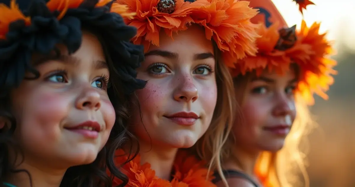 Ideia de Fantasia Halloween Trio: Looks Virais 2026!