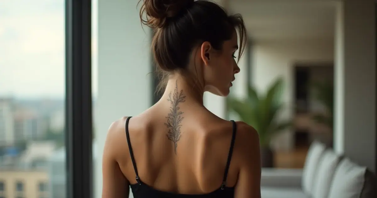 47 Ideias de Tatuagem Nuca Feminina Delicada que Funcionam em 2026