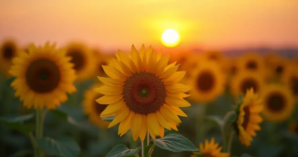 Jardim De Girassol: Seu Pôr do Sol que Dura o Ano Todo