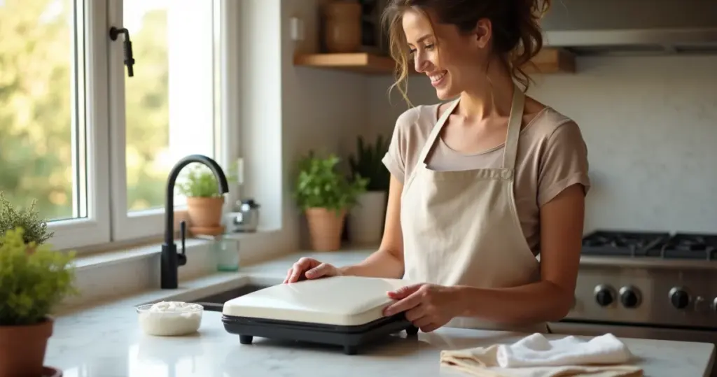 Limpar sanduicheira com vinagre vale a pena economizar? A verdade que salva seu Teflon