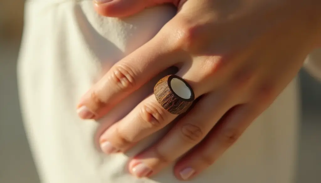 Anel de Côco: Descubra o Significado e Como Usar em 2026 Anel de Côco: Descubra o Significado e Como Usar em 2026