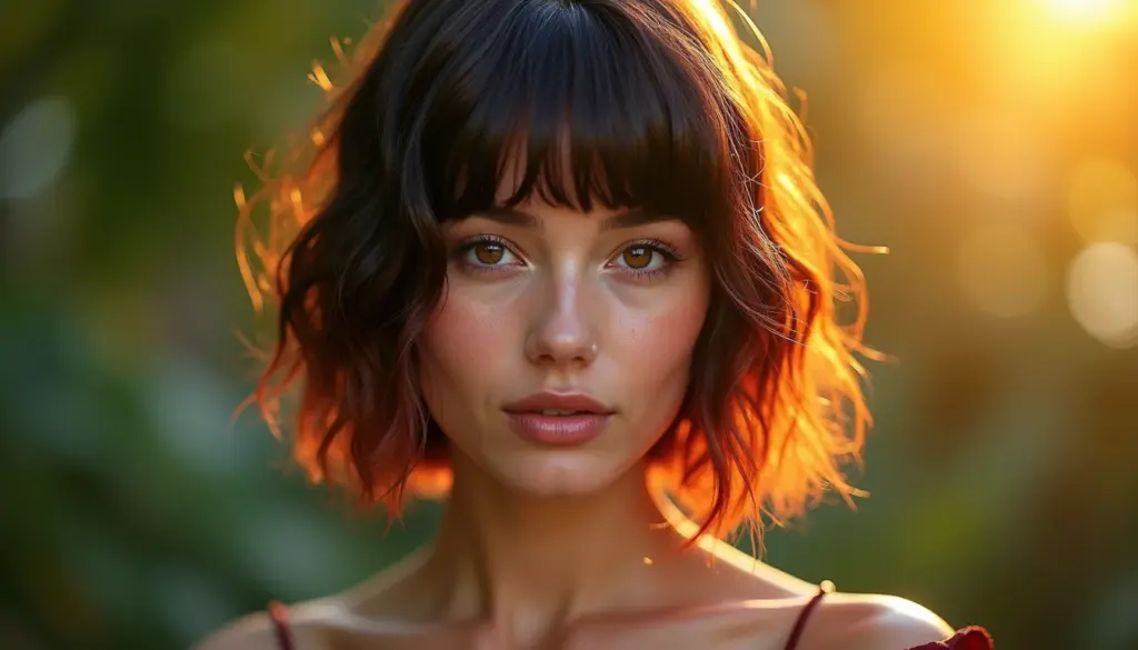 Ombré hair em cabelo curto e escuro: o contraste perfeito [Segredo Revelado]