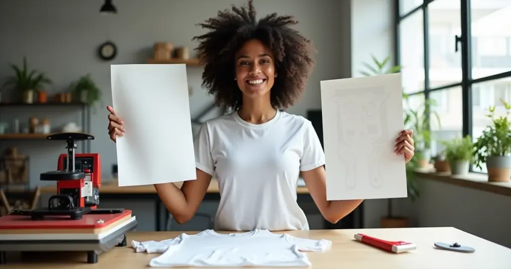 Papel transfer ou stencil para camiseta: escolha certa sem erro! Papel transfer ou stencil para camiseta: escolha certa sem erro!