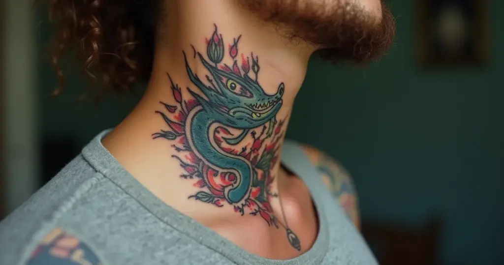 Tattoo No Pescoço: Tendências 2026 Que Você PRECISA Ver