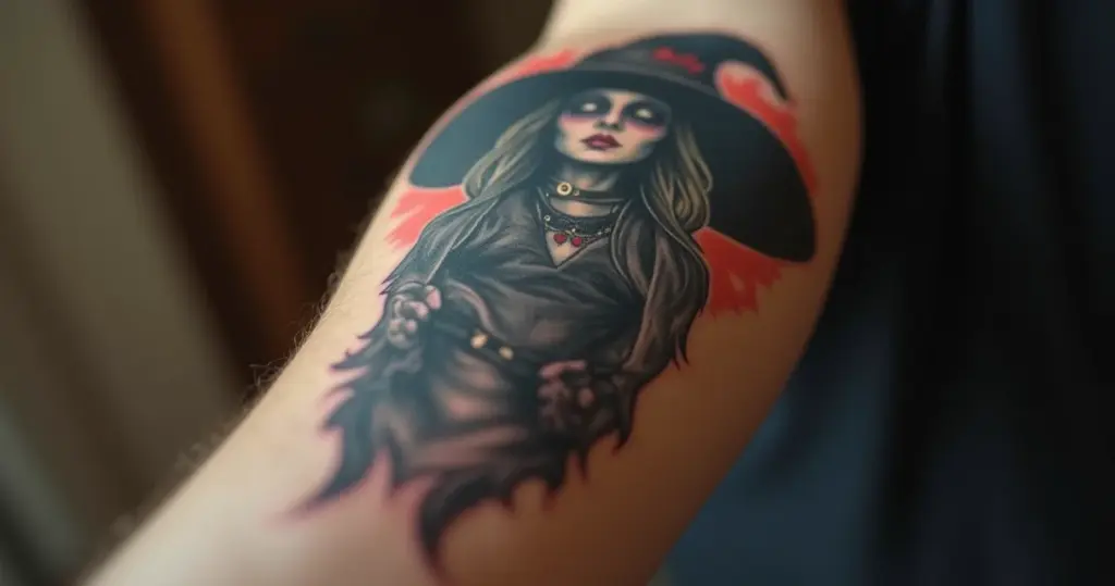 Tatuagem De Bruxa No Braço: Símbolos, Significados e Inspirações Tatuagem De Bruxa No Braço: Símbolos, Significados e Inspirações