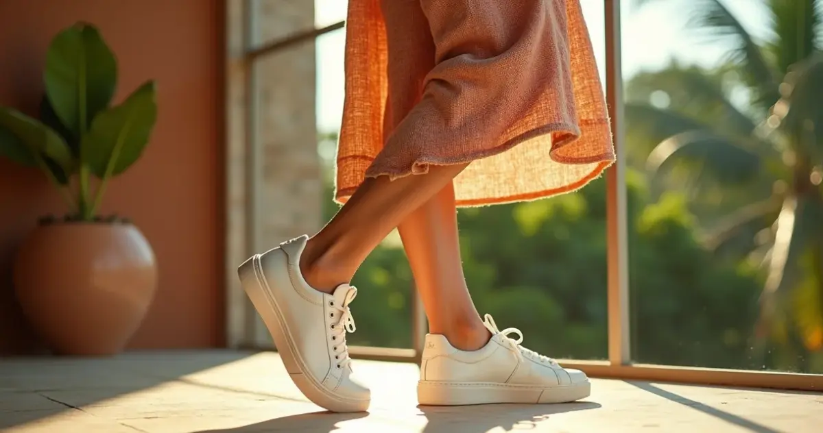 Tênis Via Marte Feminino Branco: 1 Calçado, 2 Looks Diferentes