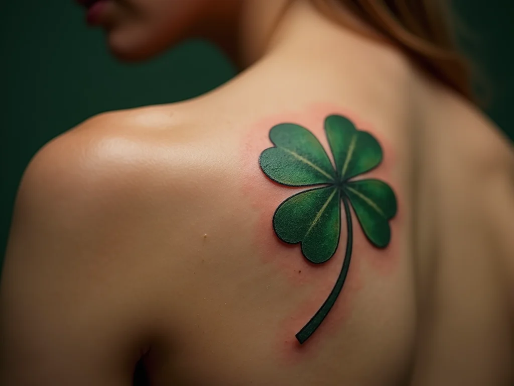 Tatuagem Trevo 4 Folhas: Guia Completo de Desenhos e Significados Tatuagem Trevo 4 Folhas: Guia Completo de Desenhos e Significados