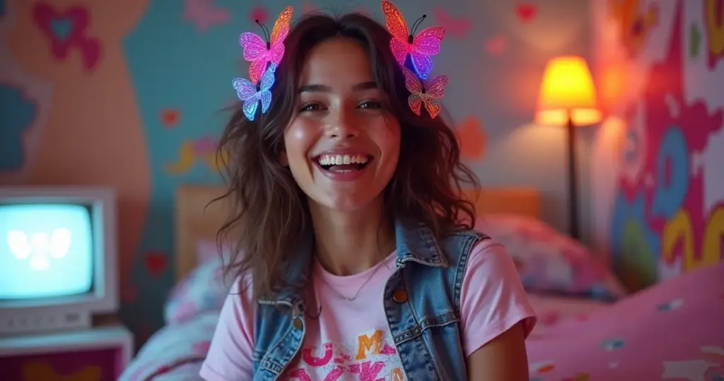 13 Ideias de Acessórios de Cabelo Y2K Presilhas Borboleta para Transformar Seu Visual