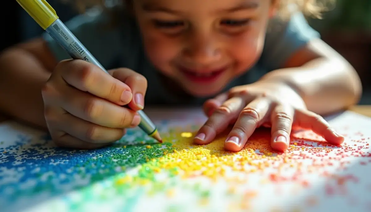 10 Atividades de Pontilhismo Fáceis e Divertidas para Crianças