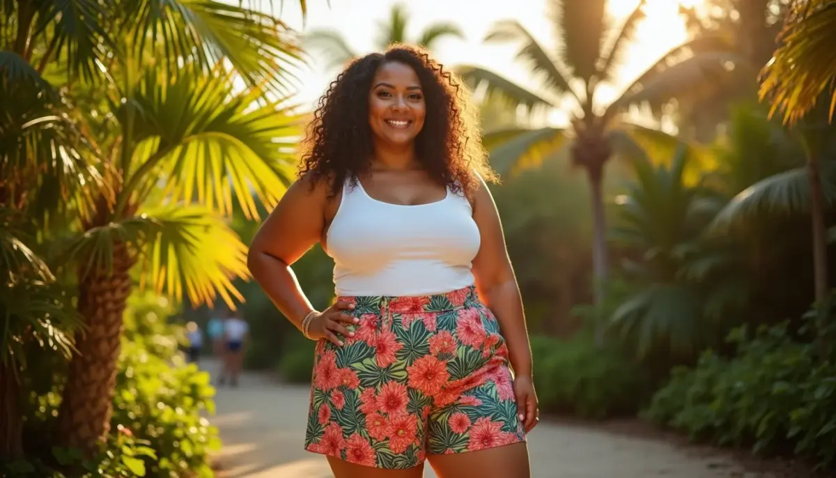 45 bermuda feminina plus size looks que arrasam em 2026
