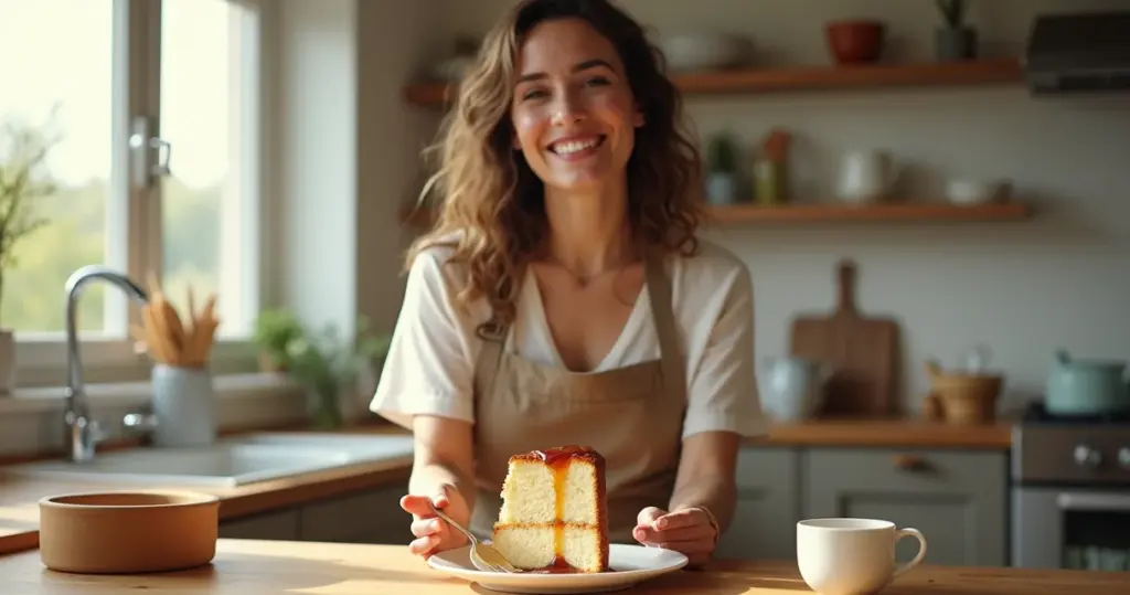 Bolo sem leite ficou seco? Veja como salvar com calda em 8 passos