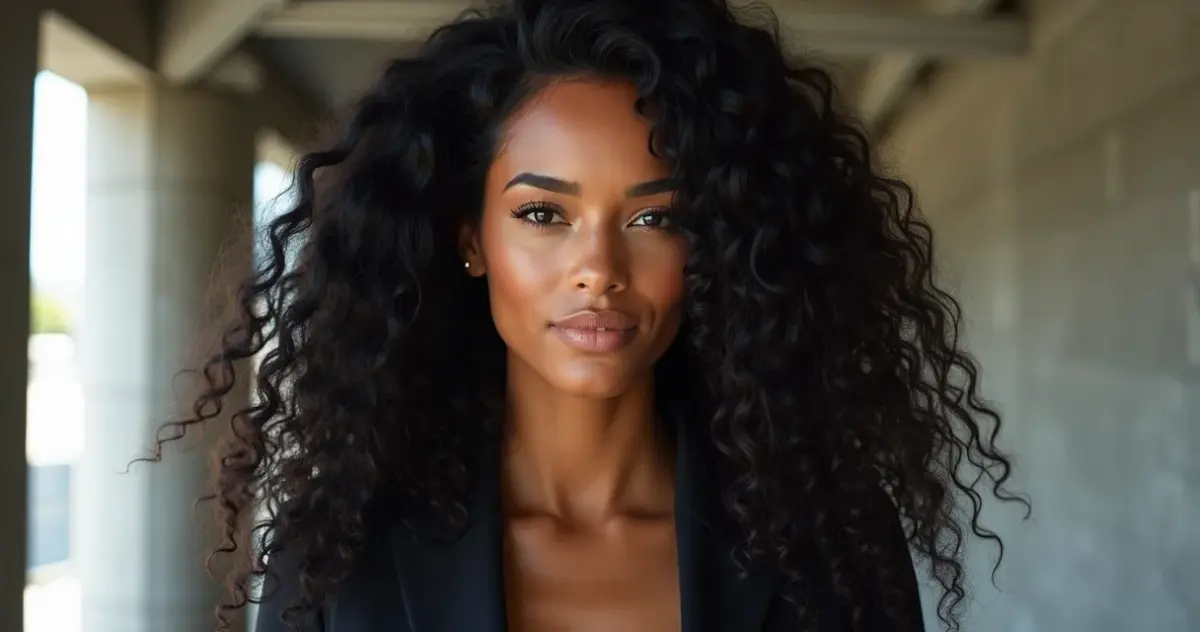 18 Ideias de Cabelo Cacheado Longo Preto: Definição Máxima em 60s