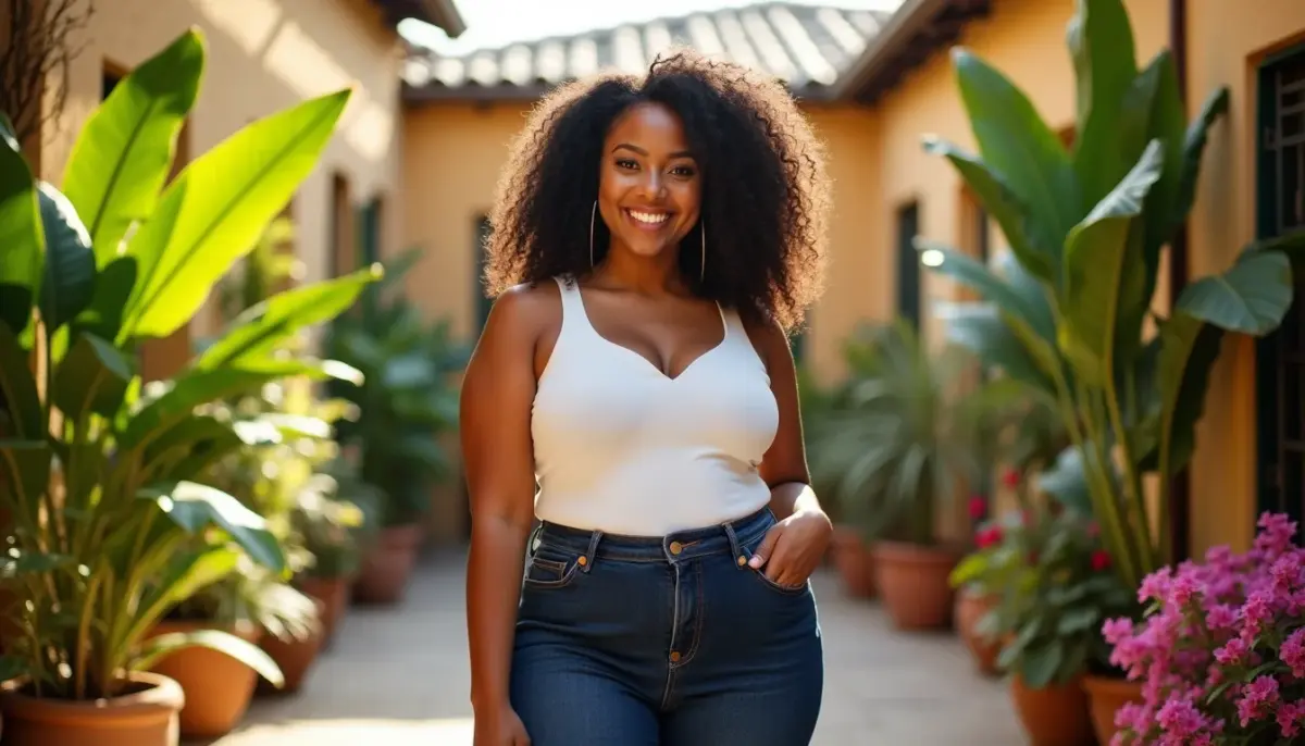 50 looks com calça jeans feminina plus size para arrasar em 2026