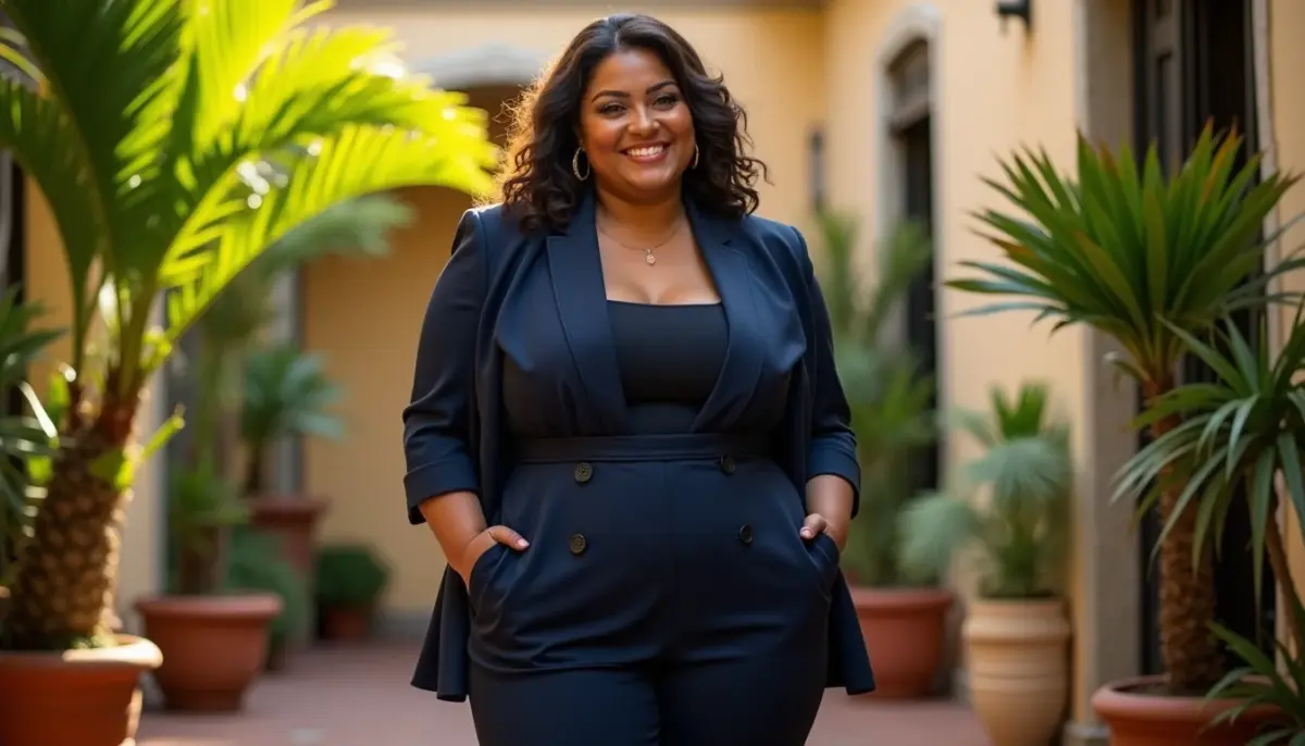 47 inspirações de calça plus size alfaiataria looks para arrasar em 2026