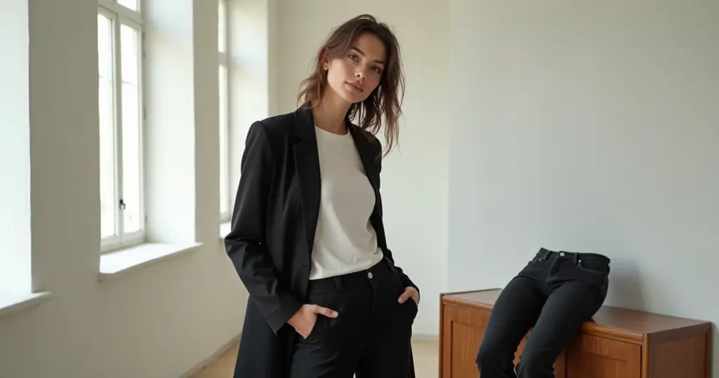 Calça preta jeans ou alfaiataria qual a melhor? A resposta que acaba com sua dúvida