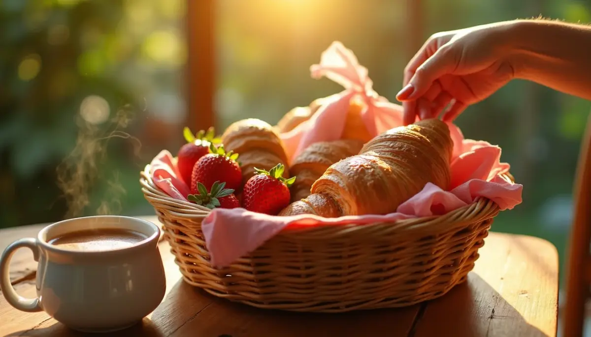 Cesta de café da manhã para o Dia das Mães: evite esses 3 erros comuns