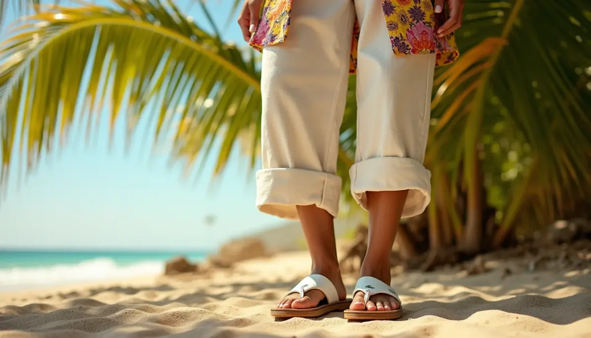 77 looks com chinelo Lacoste branco para arrasar no estilo