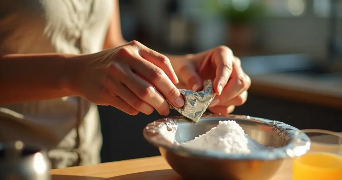 Como lavar prata com 3 ingredientes da cozinha em 30 segundos Como lavar prata com 3 ingredientes da cozinha em 30 segundos