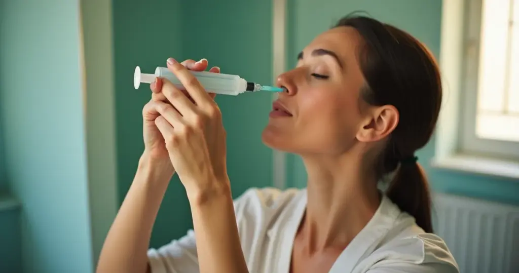 Como melhorar da sinusite com um detalhe que 90% erram na lavagem nasal